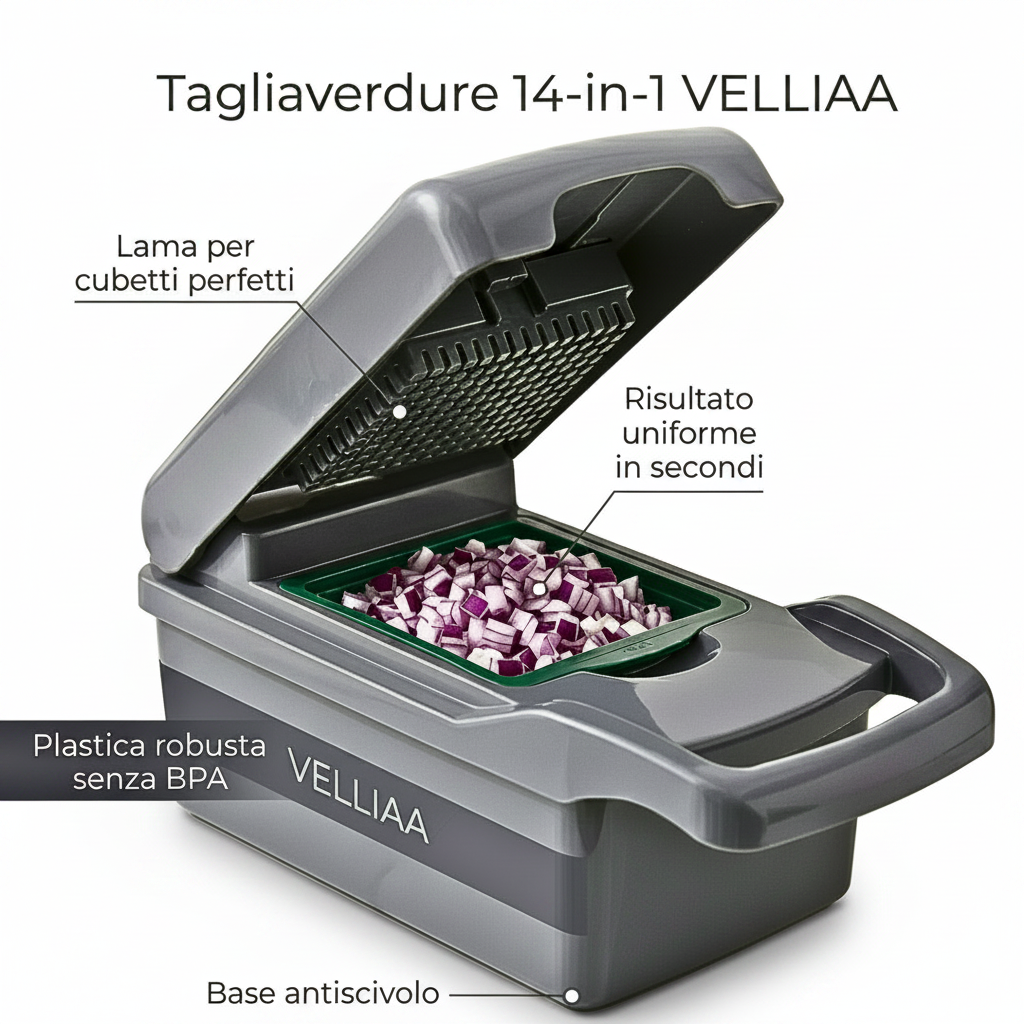 Tagliaverdure 14-in-1 VELLIAA